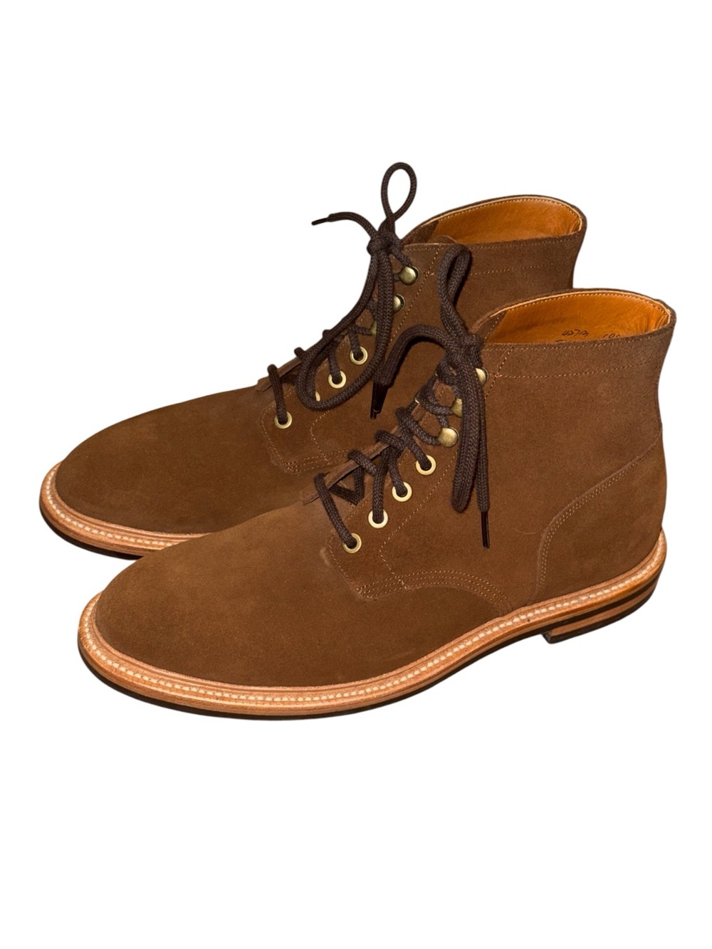 Grant Stone Bourbon Suede Diesel Boots - Men’s Size 10D